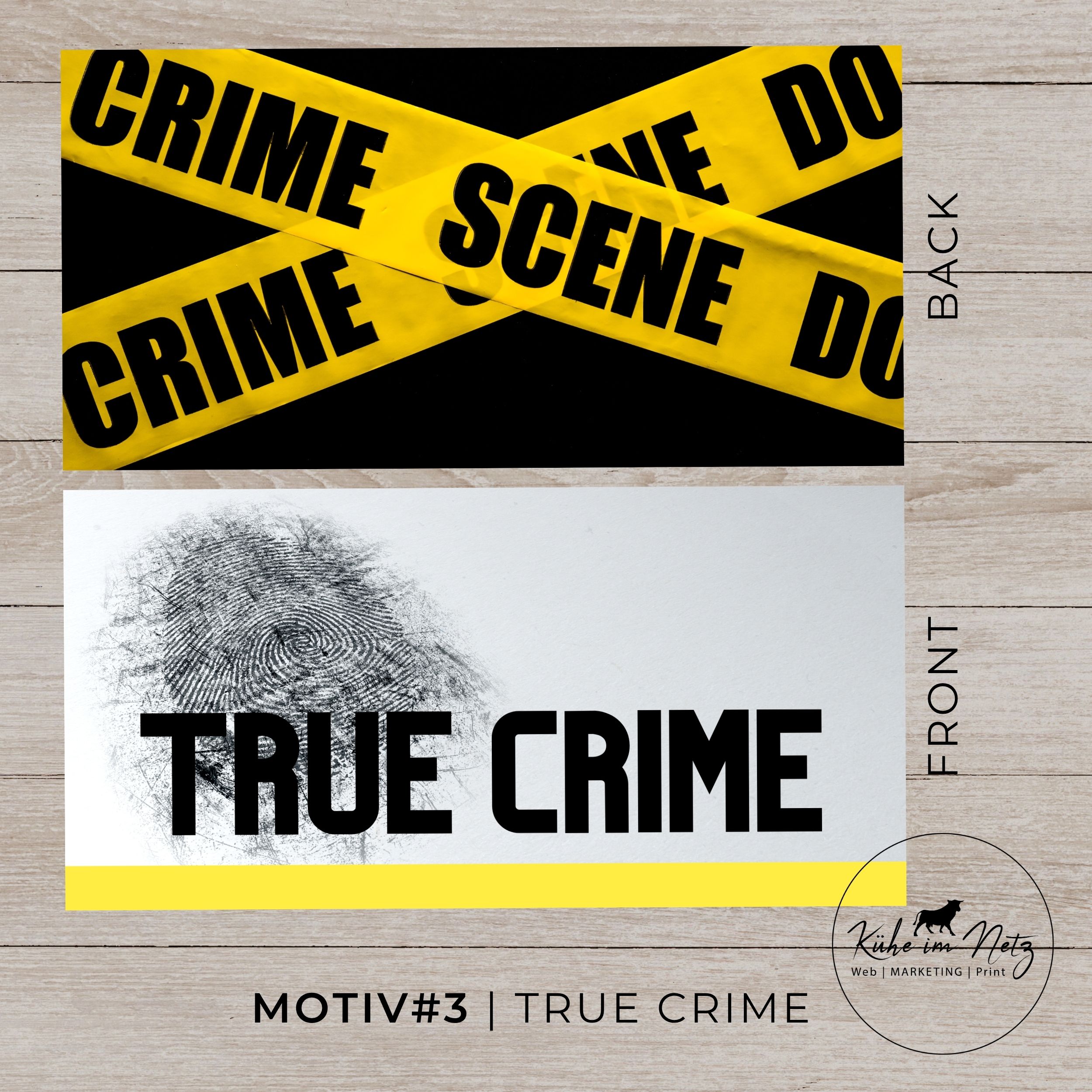 EVENTKARTE True Crime **personalisierbar** Sofortdownload | Motiv #3 – Bild 2